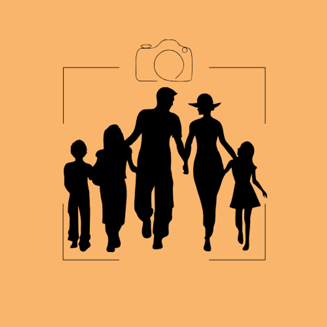 Familienportrait 4 Personen