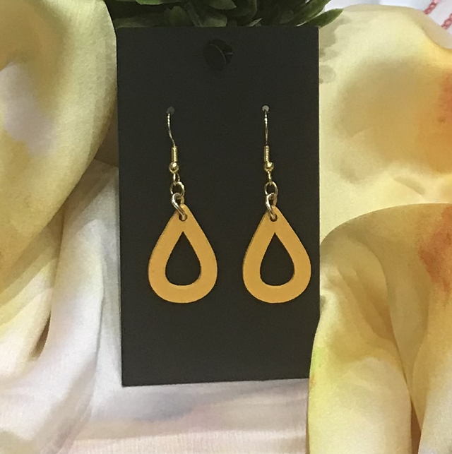 Yellow Dangling Earrings- YDE43