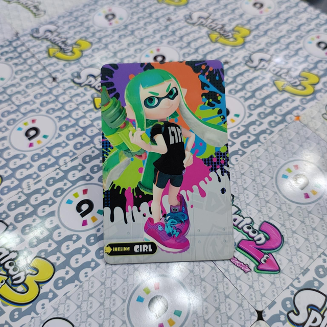 Tarjeta Amiibo Inkling Girl