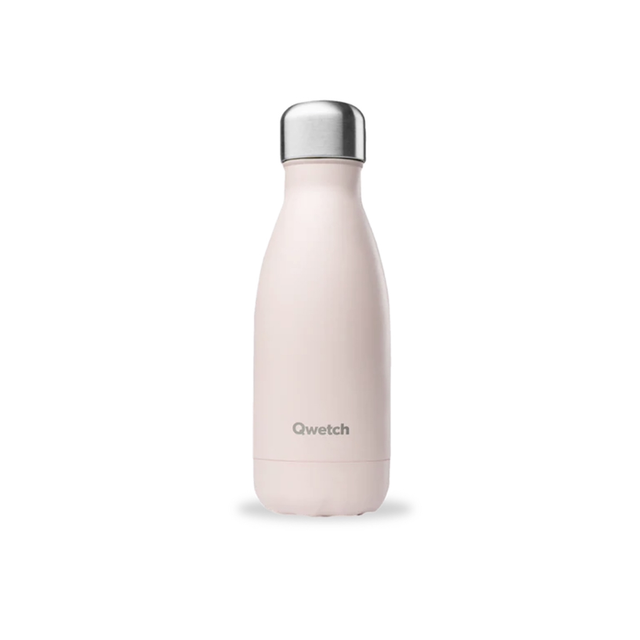 Gourde Isotherme - Pastel Rose (260/500/750ml) - Qwetch