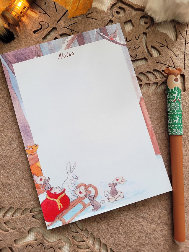 Bloc notes - Lettres au père Noël