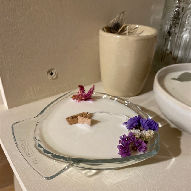 Bougie coquillage Fleur d’oranger 