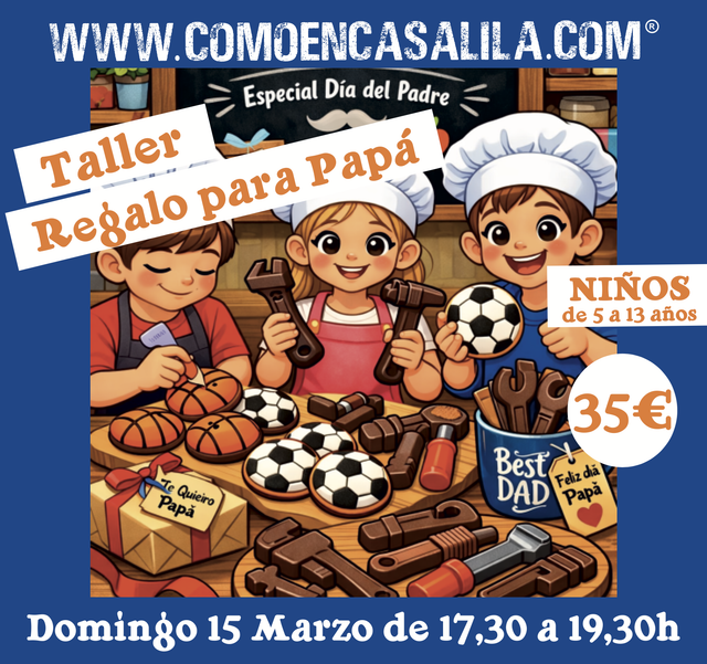 Taller regalo para Papá Niños