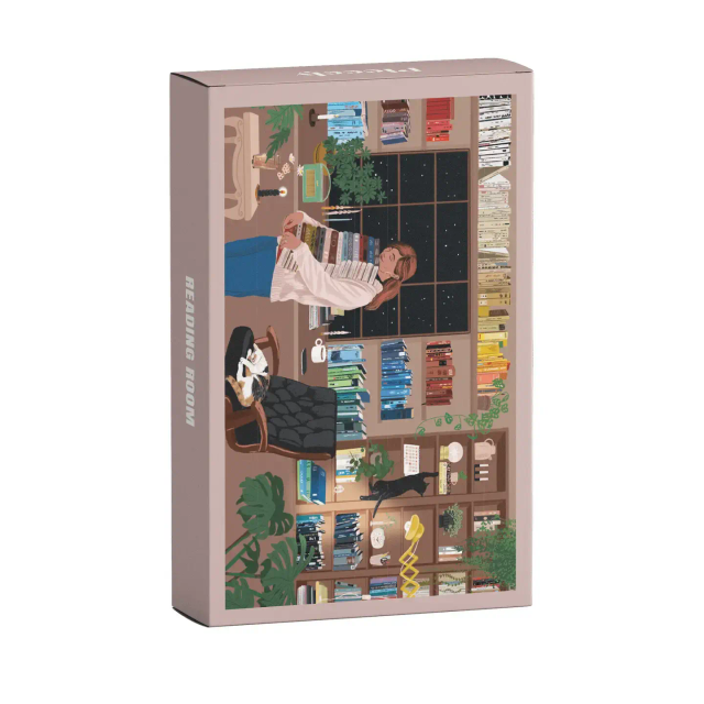 Mini-puzzel leeszaal, 99 stukjes