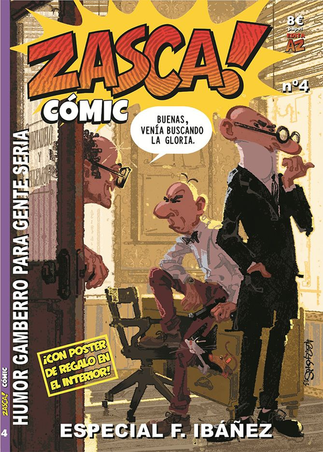 ZASCA CÓMIC Nº4 FRANCISCO IBAÑEZ
