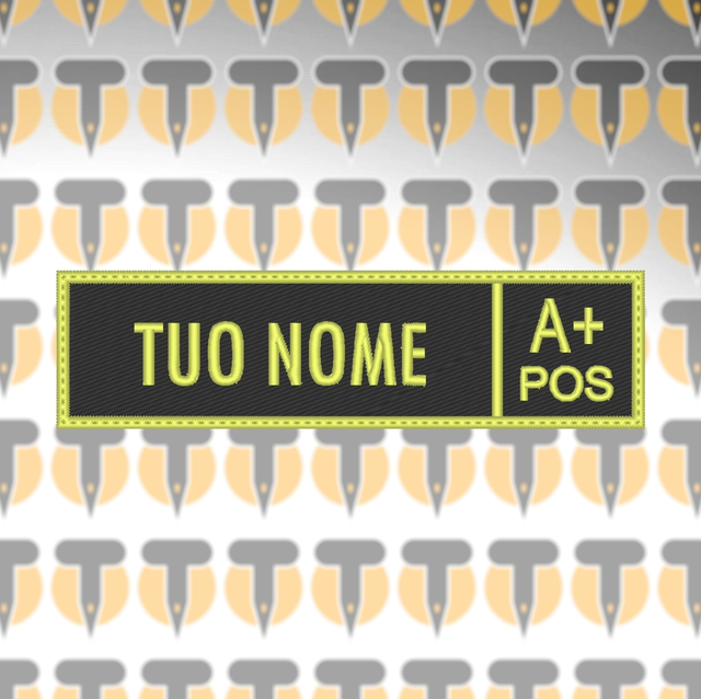 Patch Nominativa - Rh A +