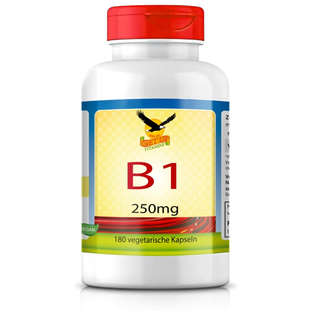 Get UP - Vitamin B1 a 250mg, 180 Kapseln