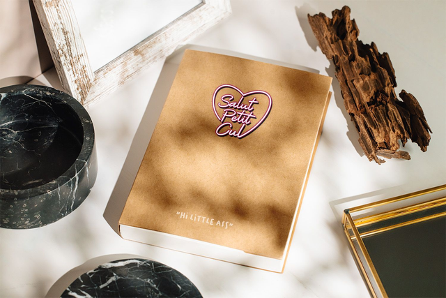 Sticker Néon Salut Petit Cul