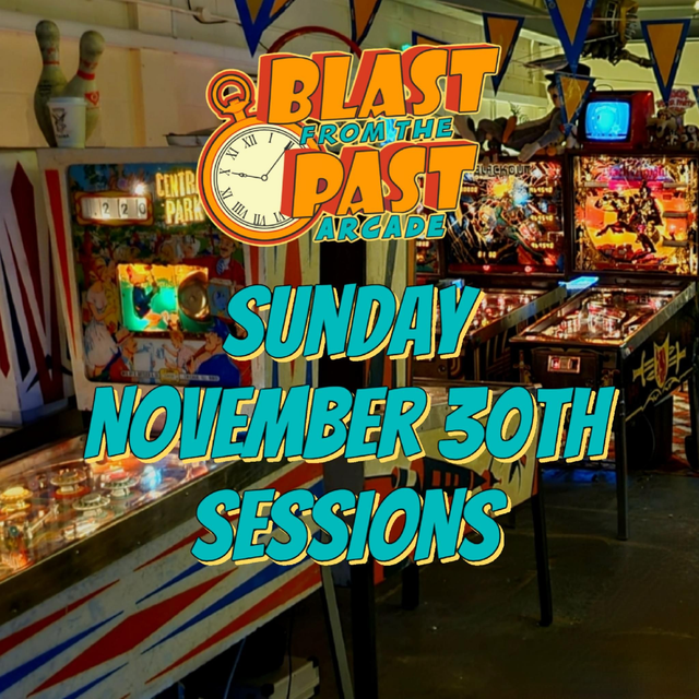 SUN- NOV 30th SESSIONS