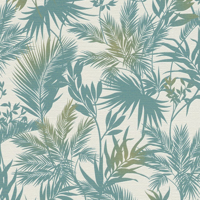 Tropical Leaf - Teal