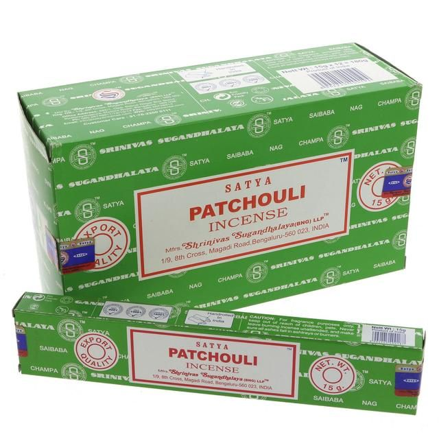 Satya Patchouli Incense Sticks 15g 