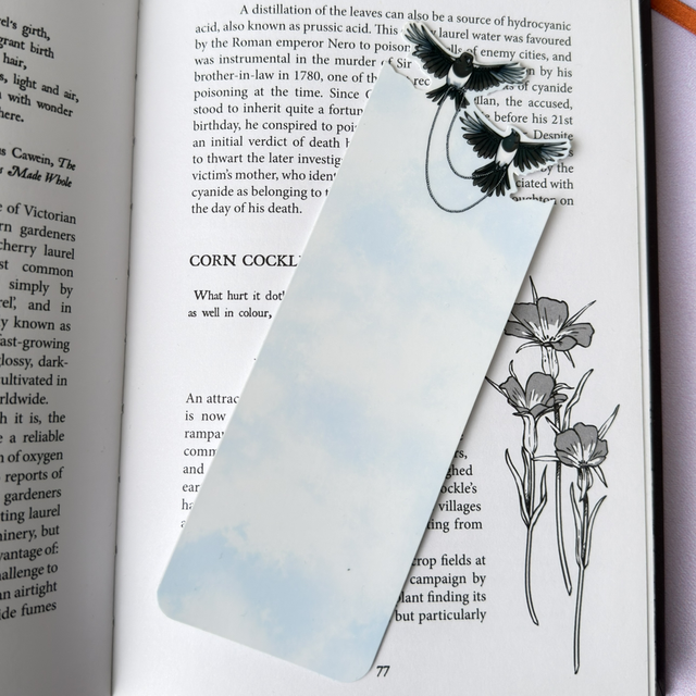 Harakoille -kirjanmerkki