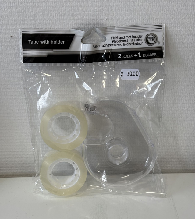 Tejp 2p med hållare