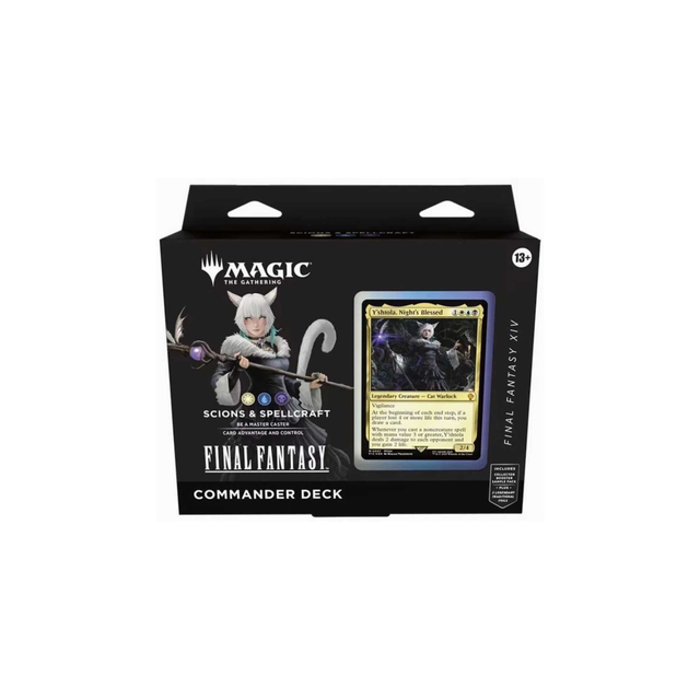 Final Fantasy XIV Y&#039;shtola Commander Deck &quot;Scions &amp; Spellcraft&quot; English