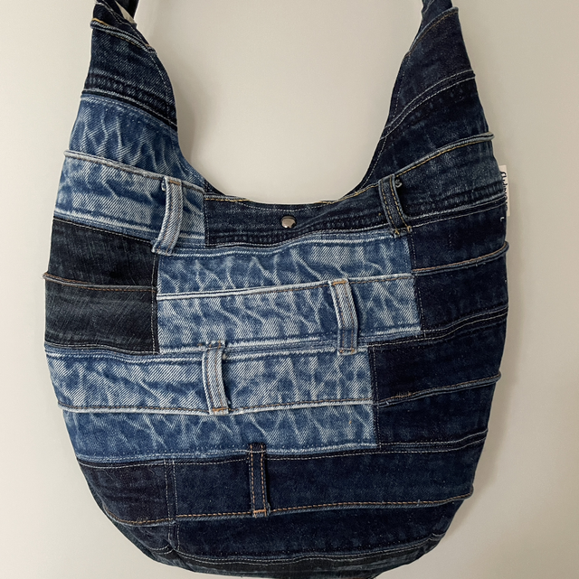 Wastebanned hobo bag