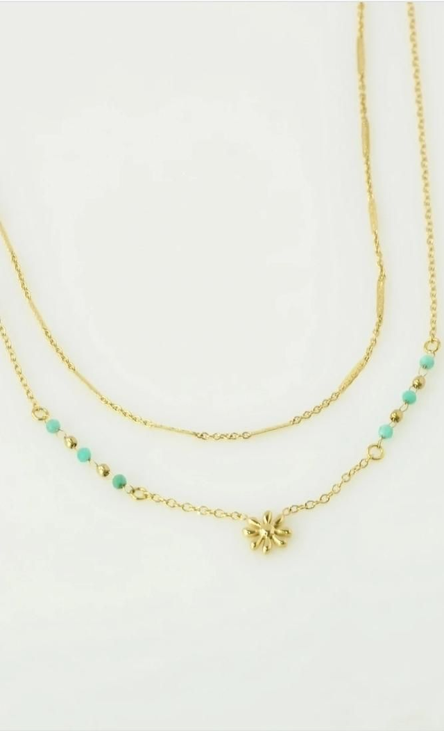 Collier acier Marguerite 