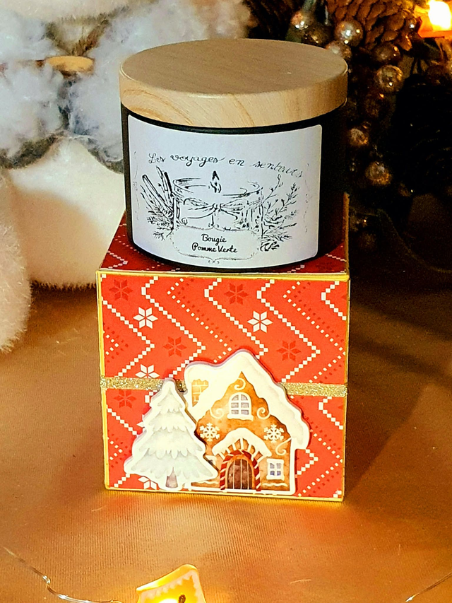 Bougie Pomme Verte (Hibiscus)