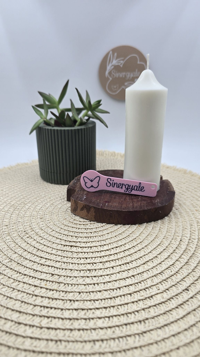 Vela de soja &quot;Pilar P&quot;