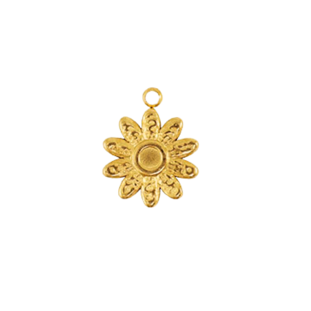 11 - Breloque tournesol