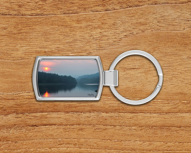 "More Hall Sunset" Keyring 