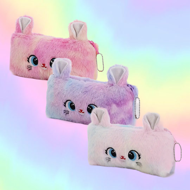 CAT PLUSH PENCIL CASE