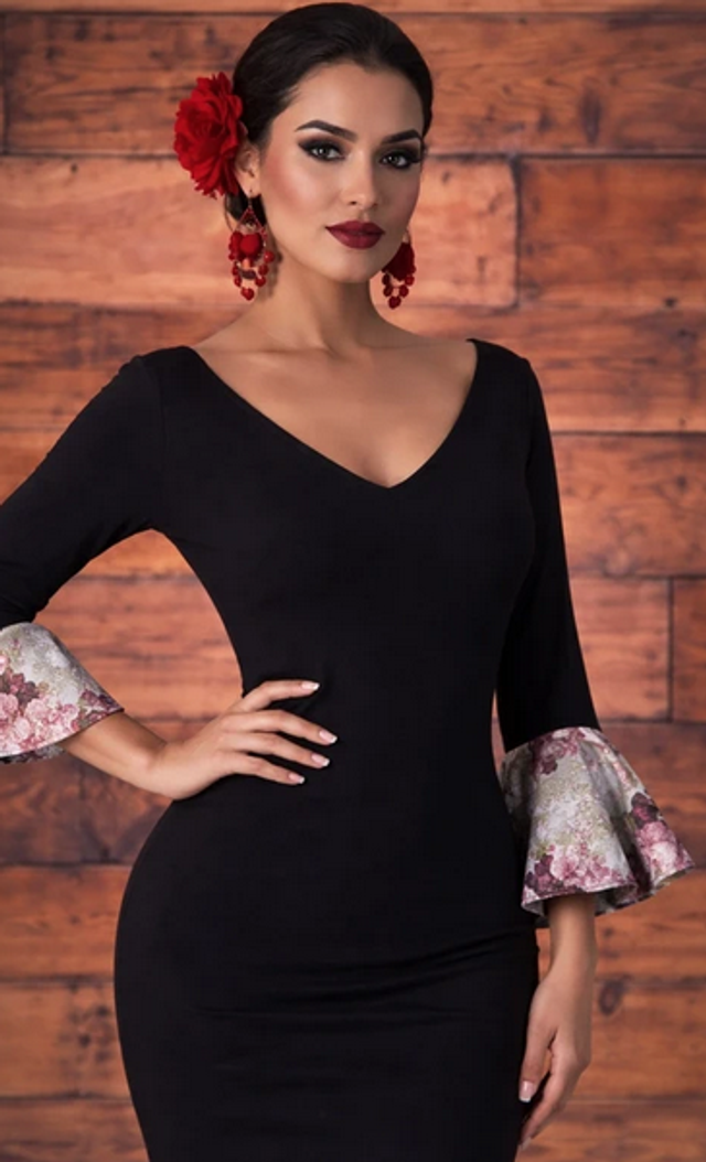 501 Taille  M Top Flamenco Bohème 