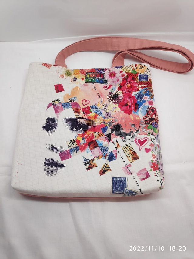 sac caba velour visage