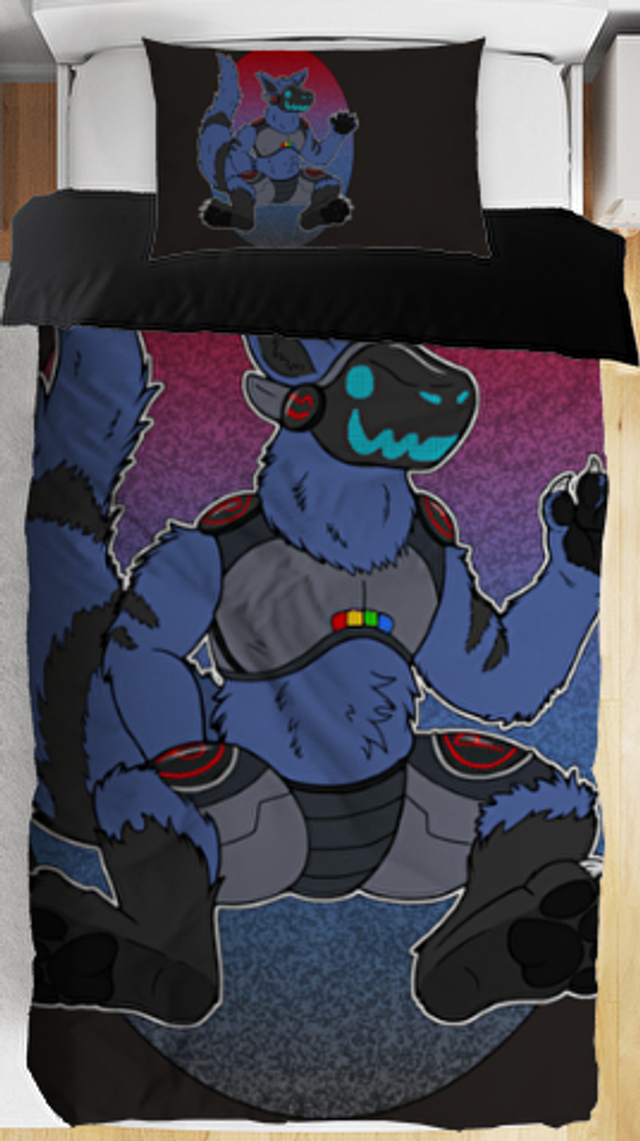 Protogen: Bettwäsche 90cm x 200cm