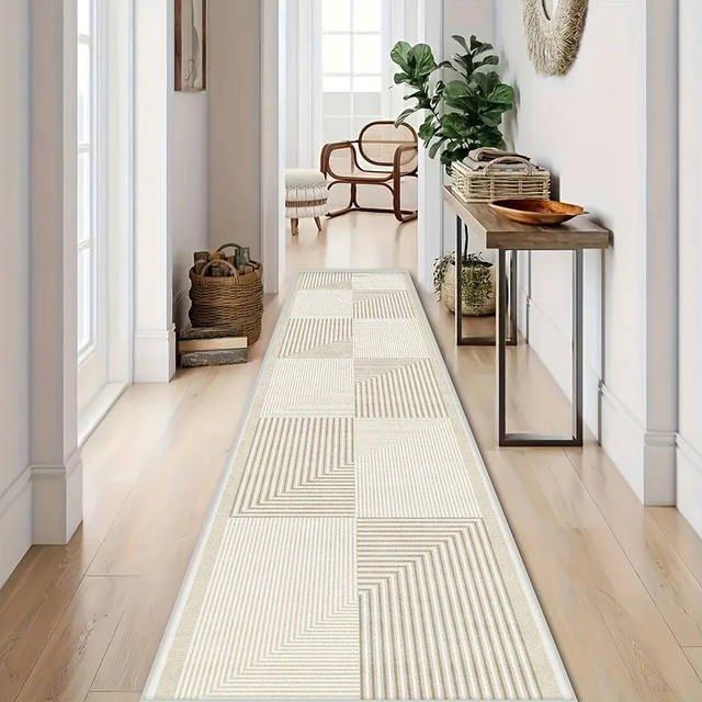 Nordic Minimalist Living Room Hallway Long Mat