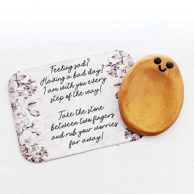 Worry Bug / Worry Stone - RANDOM Large