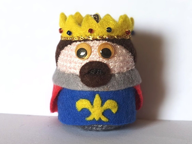 Llavero Rey Medieval