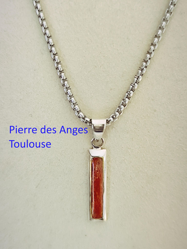 Pendentif Corail Gorgone