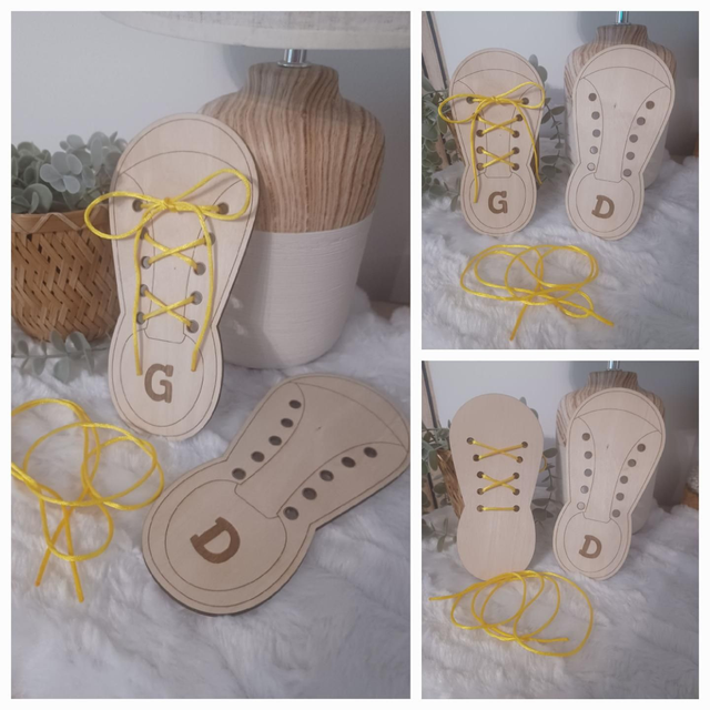 Apprendre à lacer ses chaussures