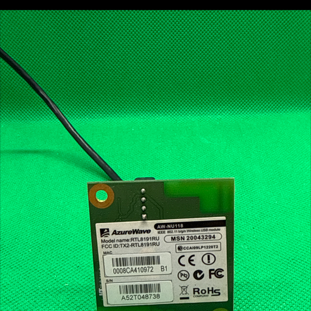 *1052-Interne WLAN / WiFi Antenne mit Kabel – Notebook / Mini PCIe Modul