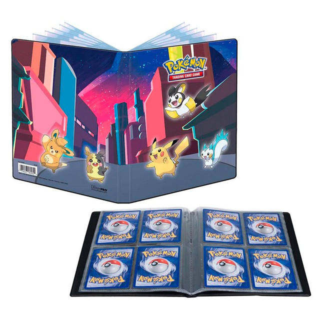 Portafolio para cartas Pokemon Shimmering Skyline de 4 bolsillos