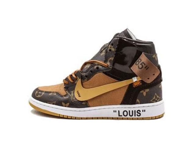 Nike Air Jordan 1 x Off White x Louis Vuitton