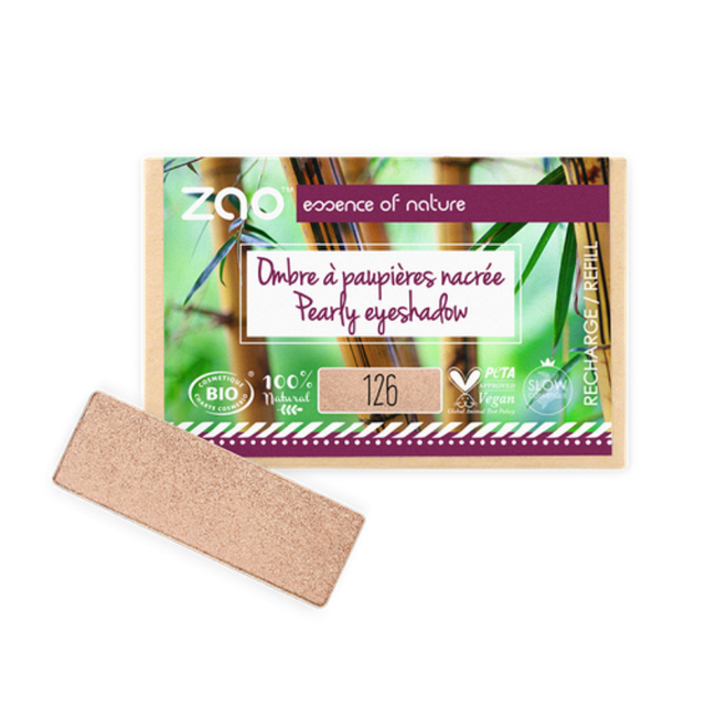 Fard Nacré à paupières - Ombre à paupières nacrée - 124 à 134 - ZAO