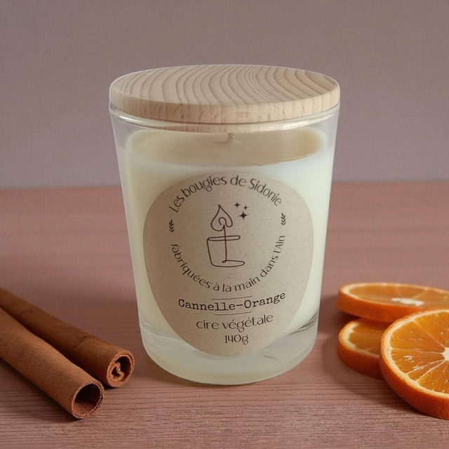 Bougie Cannelle Orange