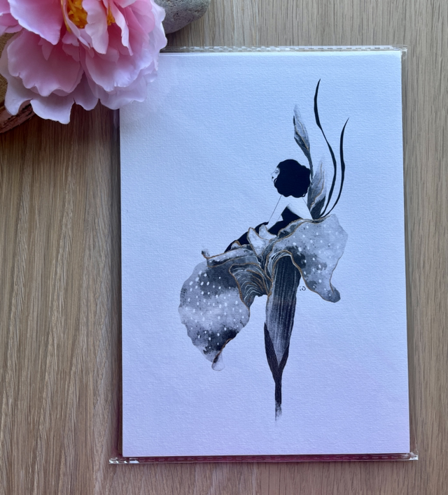 Illustration « rêverie d’Iris   » 