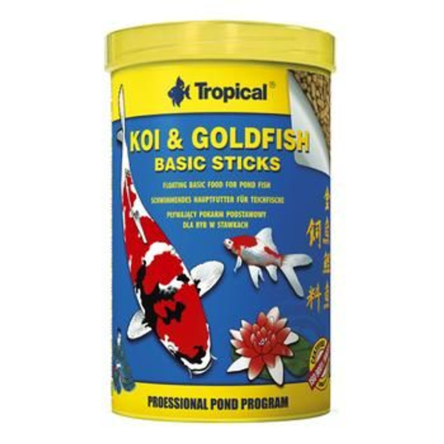 Tropical Koi &amp; goldfish basic sticks 85g