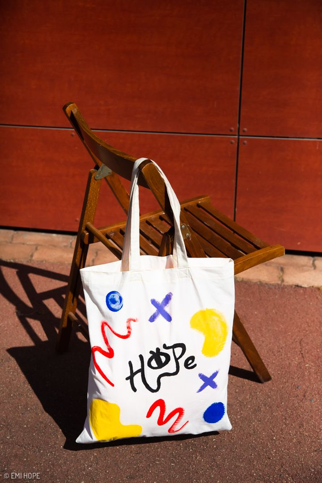 TOTE BAG JAUNE