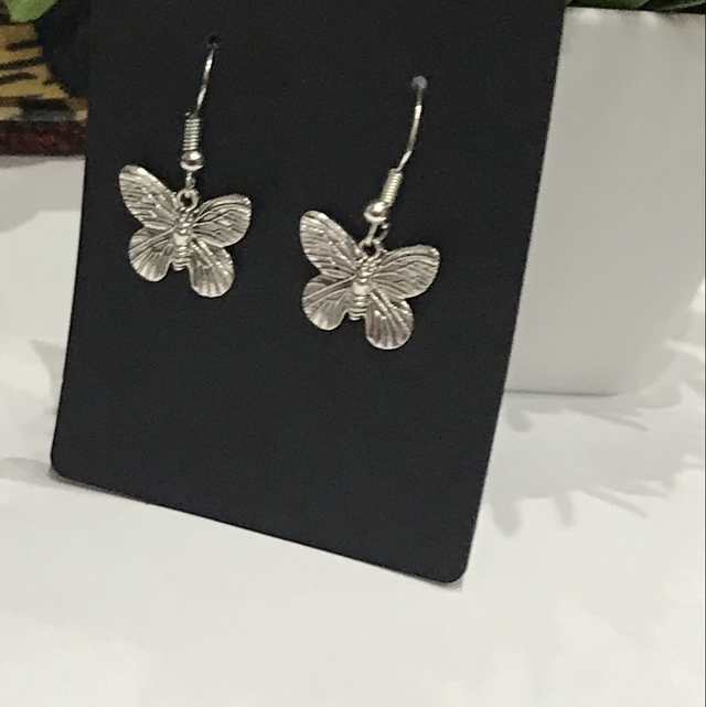 Silver Dangling Earrings- SDE71