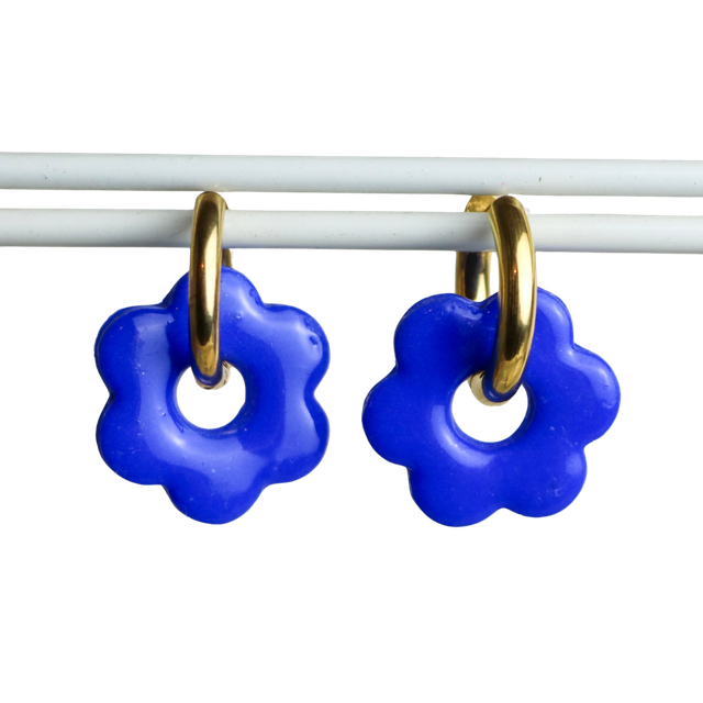 Fleurs Tala bleu électrique 