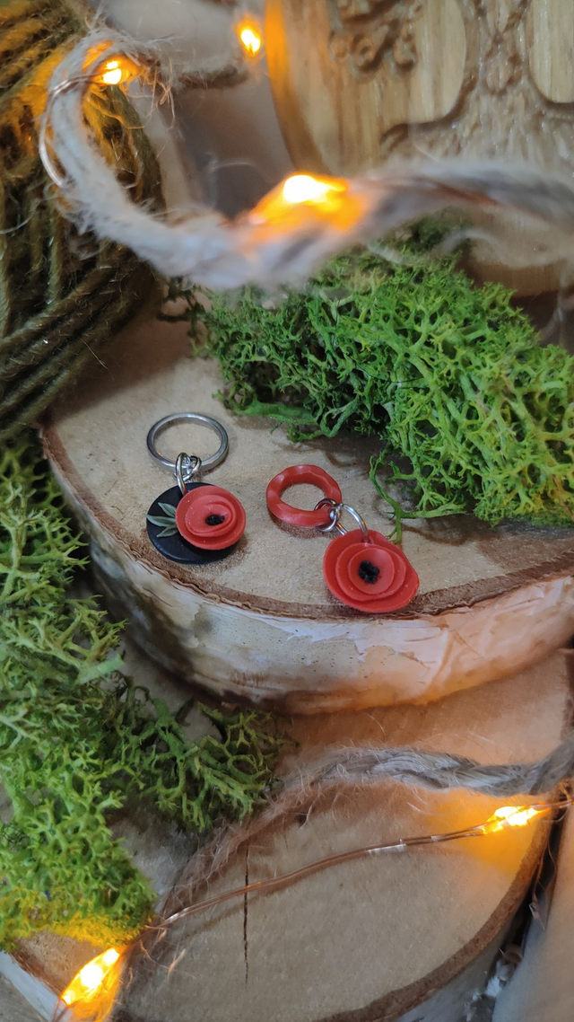 Marqueurs Coquelicot lot de 2