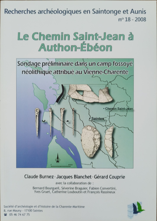 Recherches Archéologiques en Saintonge et Aunis - n°18 - 2008