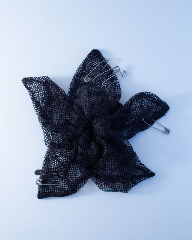 Scrunchy Etoile - Résille noire