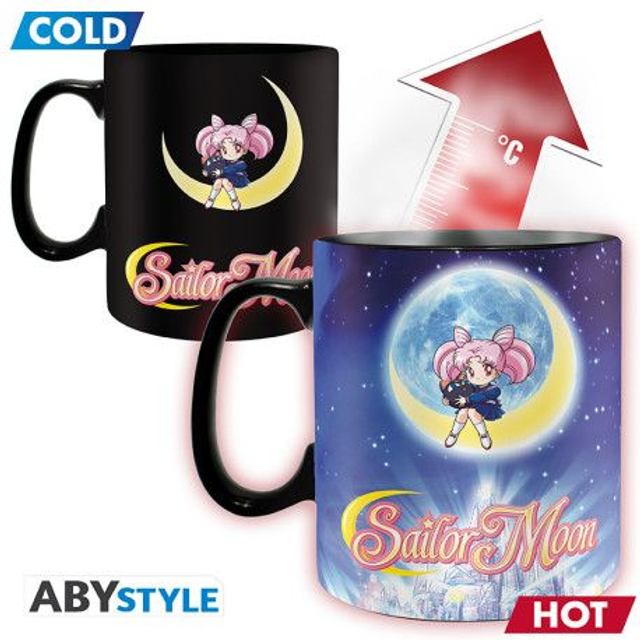 Sailor & Chibi Moon - Sailor Moon - Mug Magica Termica 460 ml 🌙💖