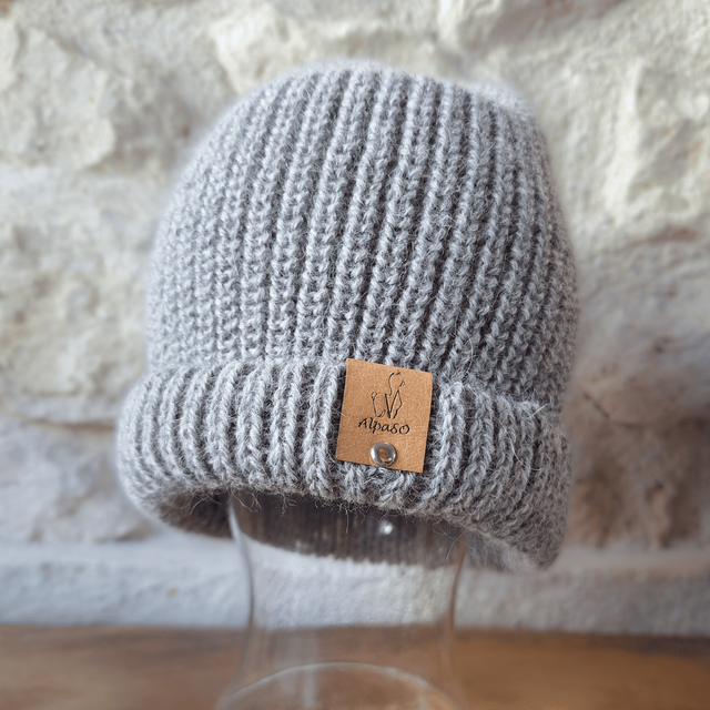 Bonnet gris chiné - collection immuable