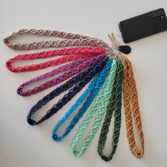 Tour de cou en macramé