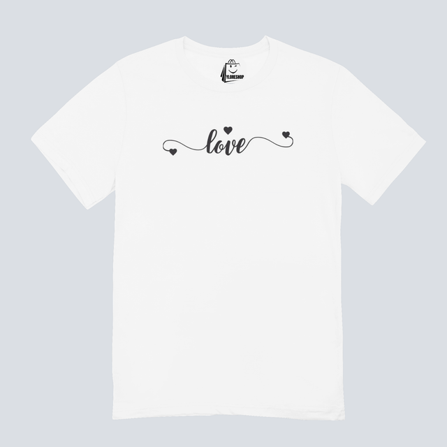 T-shirt in cotone- unisex- Love